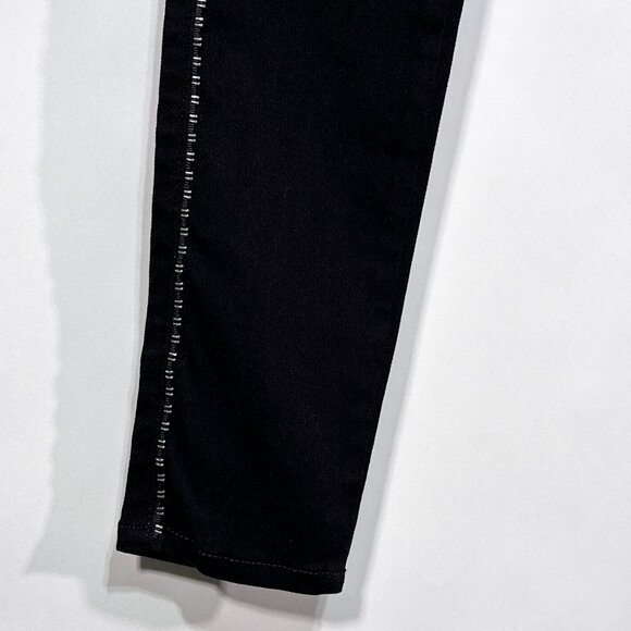 NWT Massimo‎ Duti Black Mid Rise Skinny Zipper Detail Jeans Size EUR 34/US 2 - Picture 7 of 16